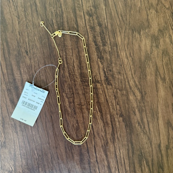 Madewell paperclip chain necklace - Picture 6 of 16
